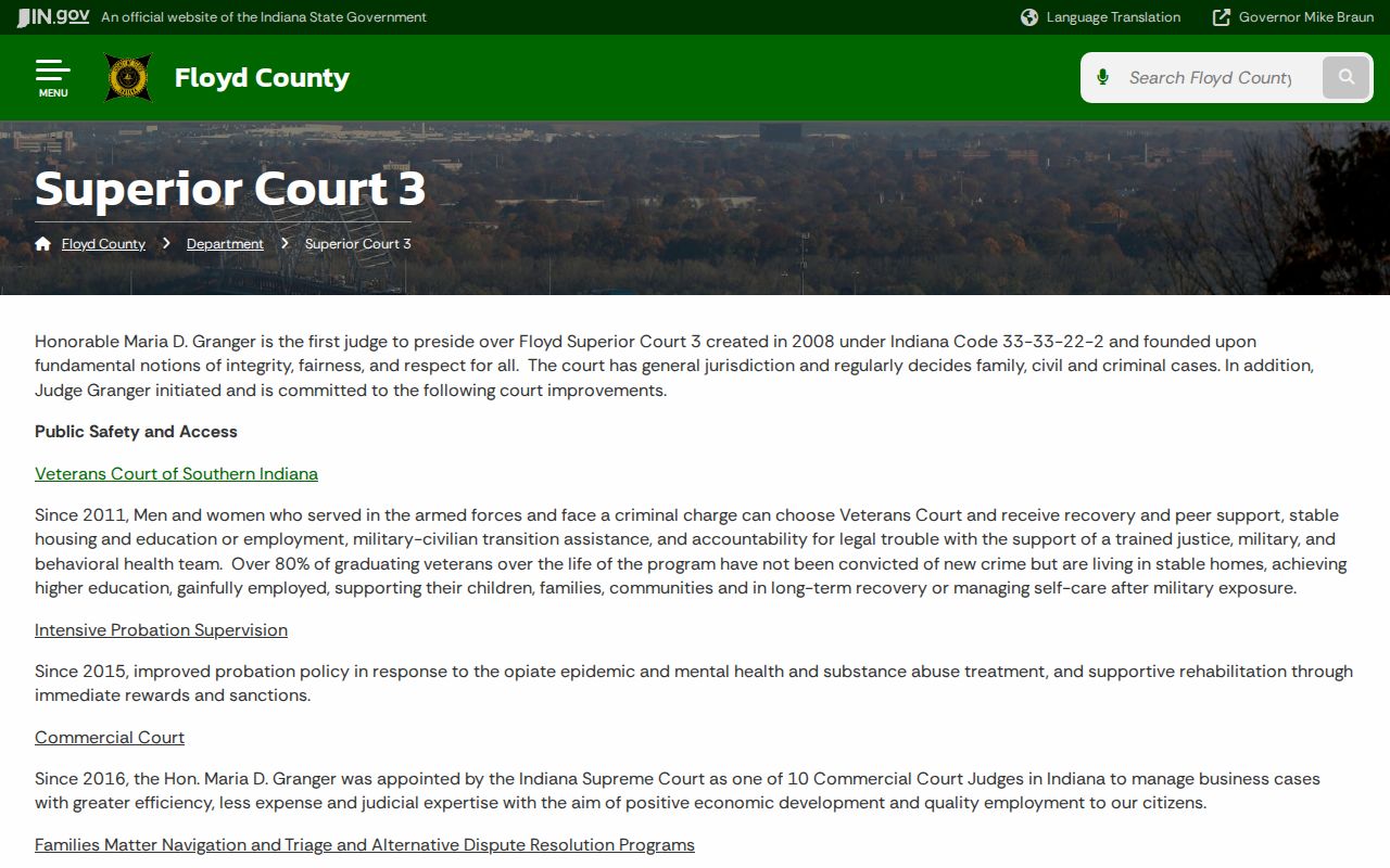 Floyd County active warrants Superior Court 3