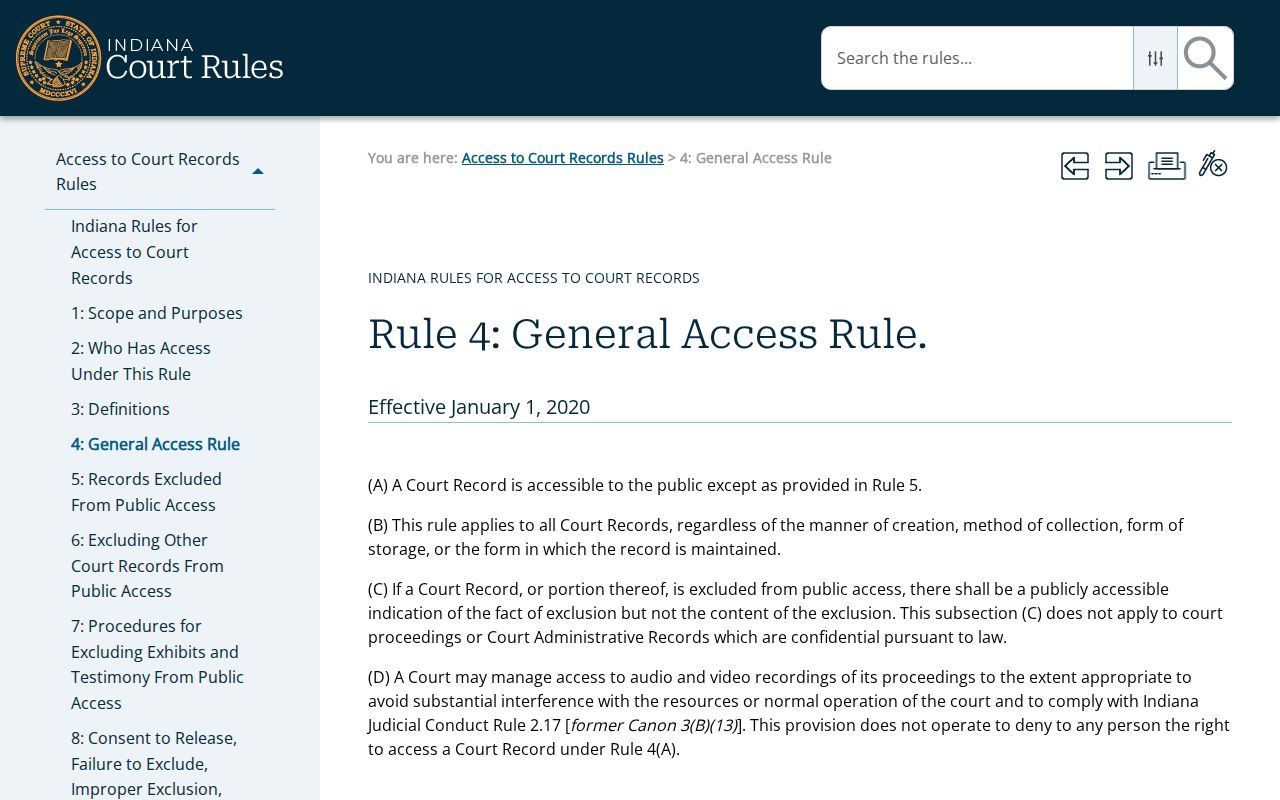 Floyd County bench warrant lookup open court record rule